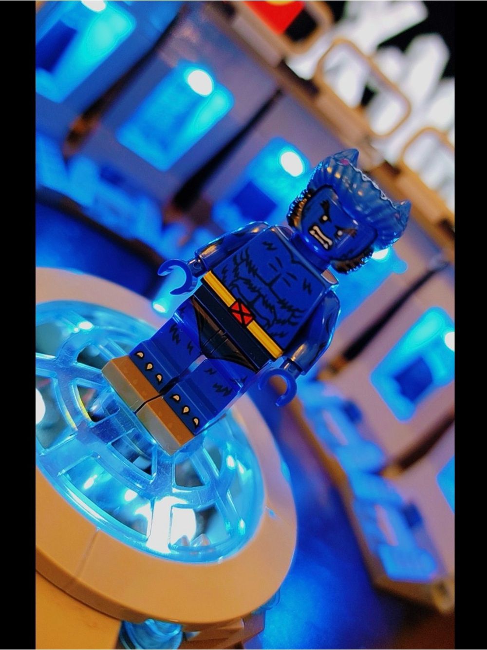 Xmen Beast Minifigure Lego Compatible